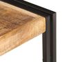 Voir la diapositive 4 : VIDAXL Meuble TV 120x30x40 cm Bois de manguier brut