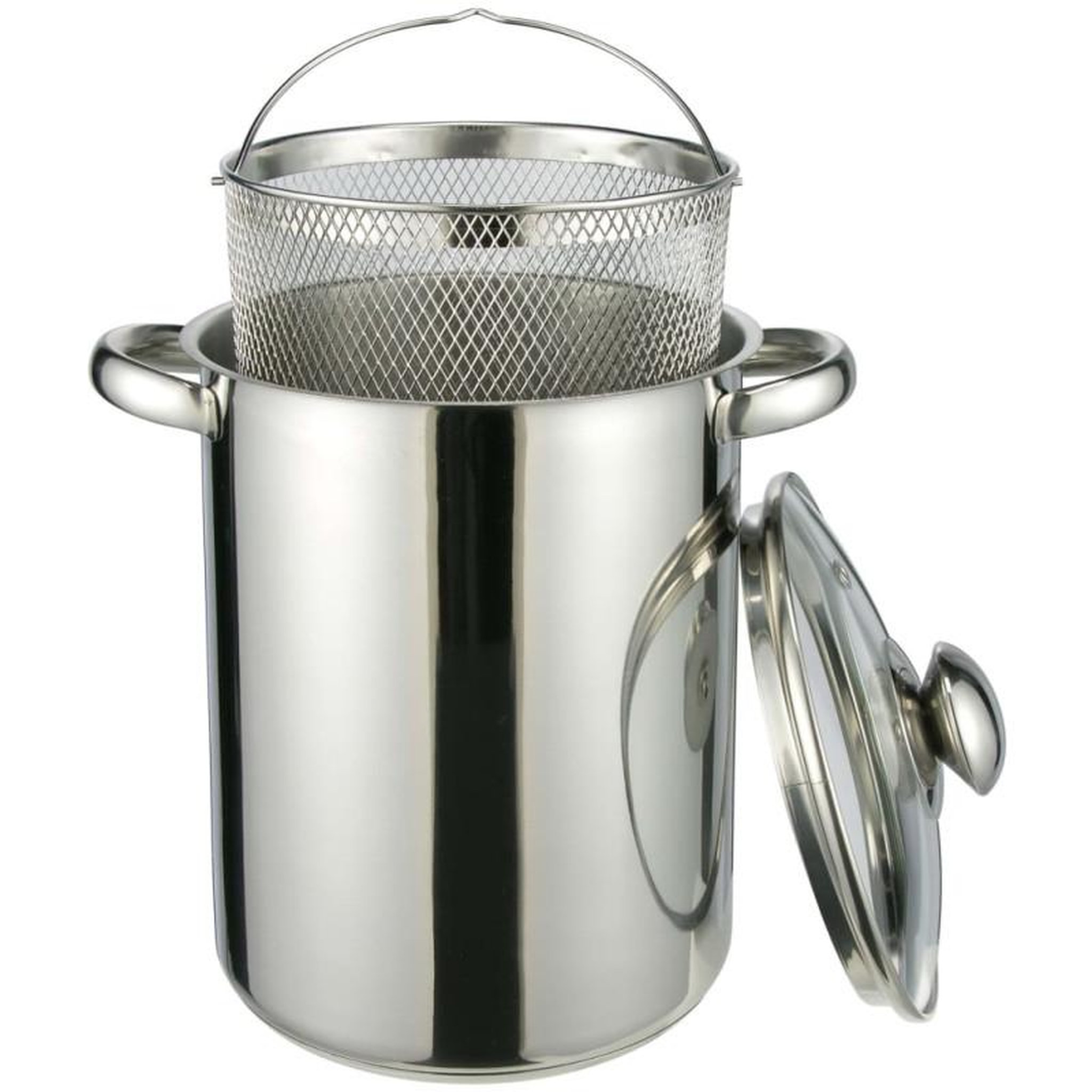 Voir la diapositive 4 : HI HI Pot à asperges 4 L Argenté
