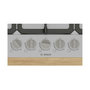 Voir la diapositive 2 : BOSCH Table de cuisson gaz 75cm 5 feux 10800w noir - PGQ7B5K90