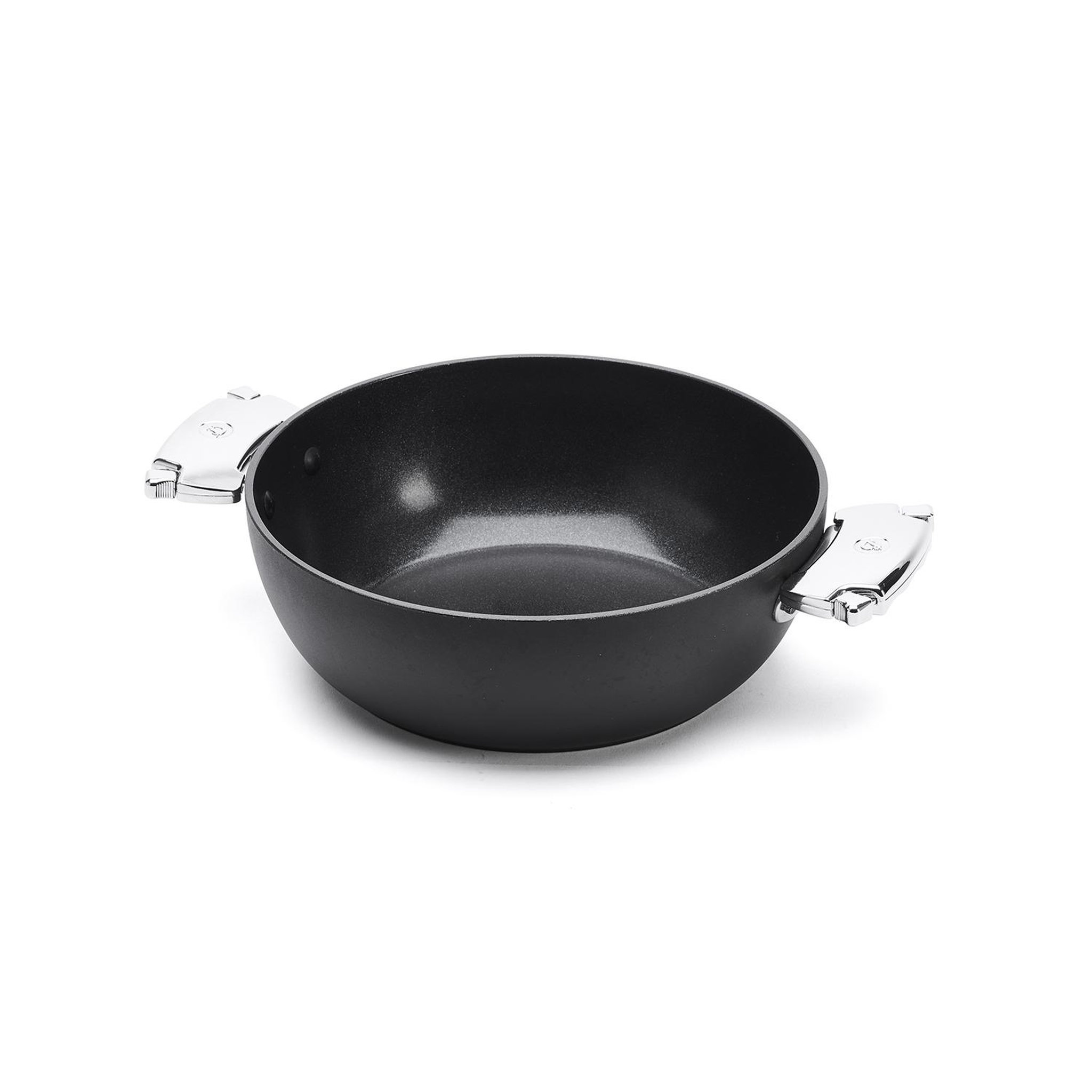 Voir la diapositive 4 : De buyer Sauteuse bombée antiadhésive céramique 24cm - 8265.24