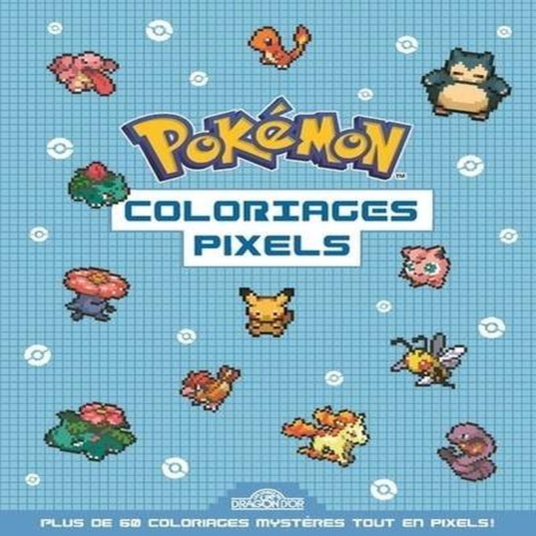 POKEMON. COLORIAGES PIXELS, Antartik