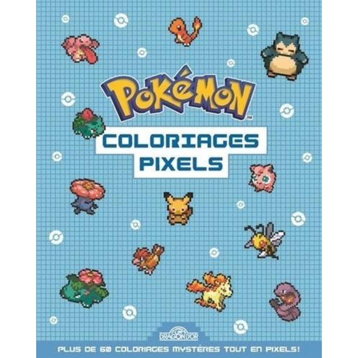 POKEMON. COLORIAGES PIXELS, Antartik