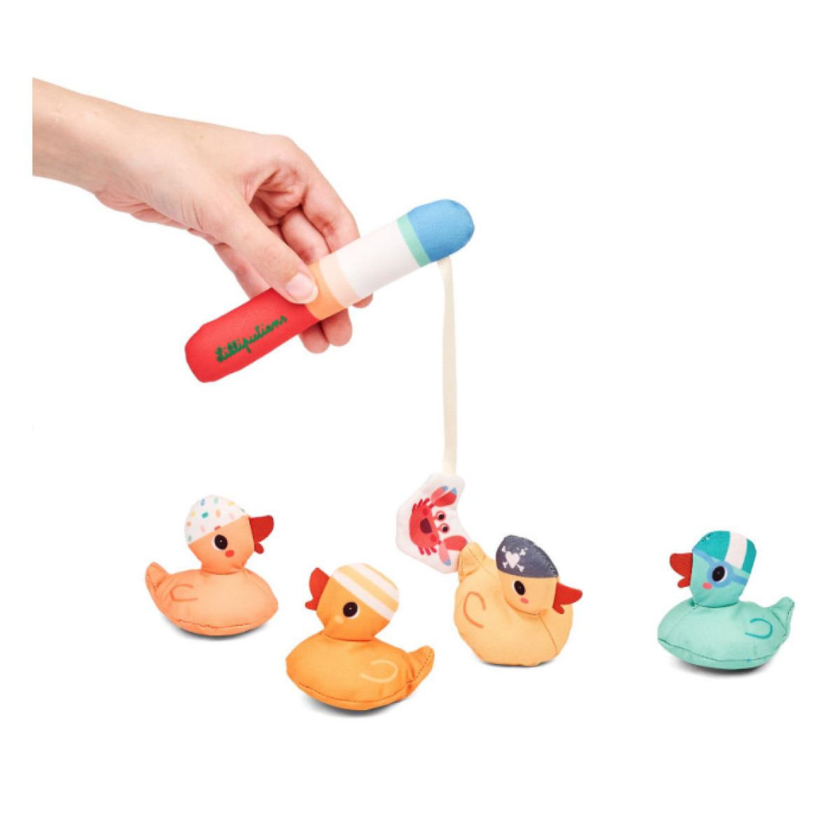 LILLIPUTIENS Jeu de peche Gaspard le canard