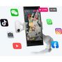 Voir la diapositive 2 : INSTA360 Stabilisateur Flow 2 AI Tracker Bundle Stone Gray