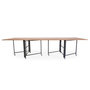 Voir la diapositive 6 : Paris Prix Table Console Extensible Effet Bois  Troy  100-300cm Chêne Clair