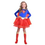  Déguisement Supergirl classique - Fille - 10/12 ans (140 à 152 cm)