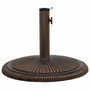 Voir la diapositive 4 : VIDAXL Socle de parasol Bronze 45x45x30 cm Fonte