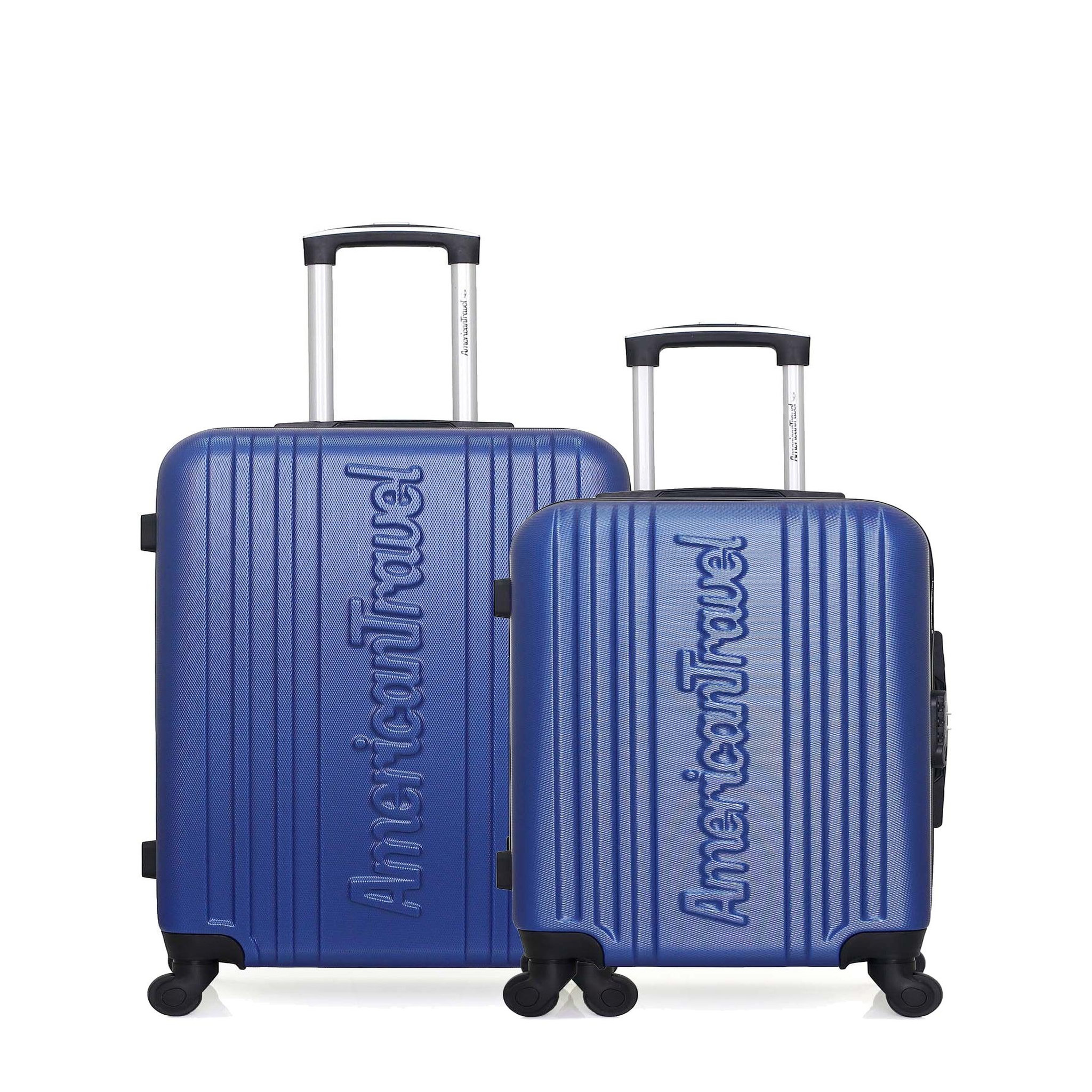 AMERICAN TRAVEL American travel - lot de 2 - valise weekend et valise cabine springfield