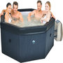 Voir la diapositive 2 : Poolstar Spa octogonal semi-regide pour 4 à 6 personnes - NETSPA Octopus