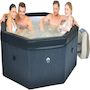 Voir la diapositive 2 : Poolstar Spa octogonal semi-regide pour 4 à 6 personnes - NETSPA Octopus