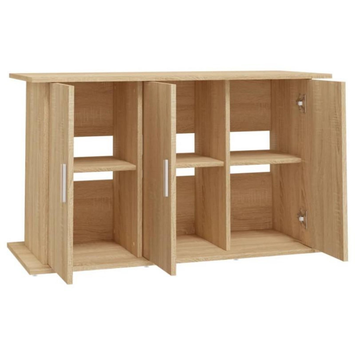VIDAXL Support d aquarium chêne sonoma 101x41x58 cm bois d ingénierie