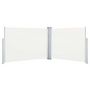 Voir la diapositive 2 : VIDAXL Auvent lateral retractable Creme 100 x 1000 cm