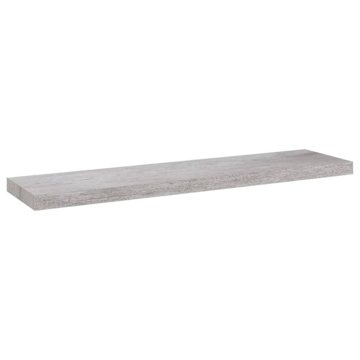 VIDAXL Etagere murale flottante Gris beton 90x23,5x3,8 cm MDF