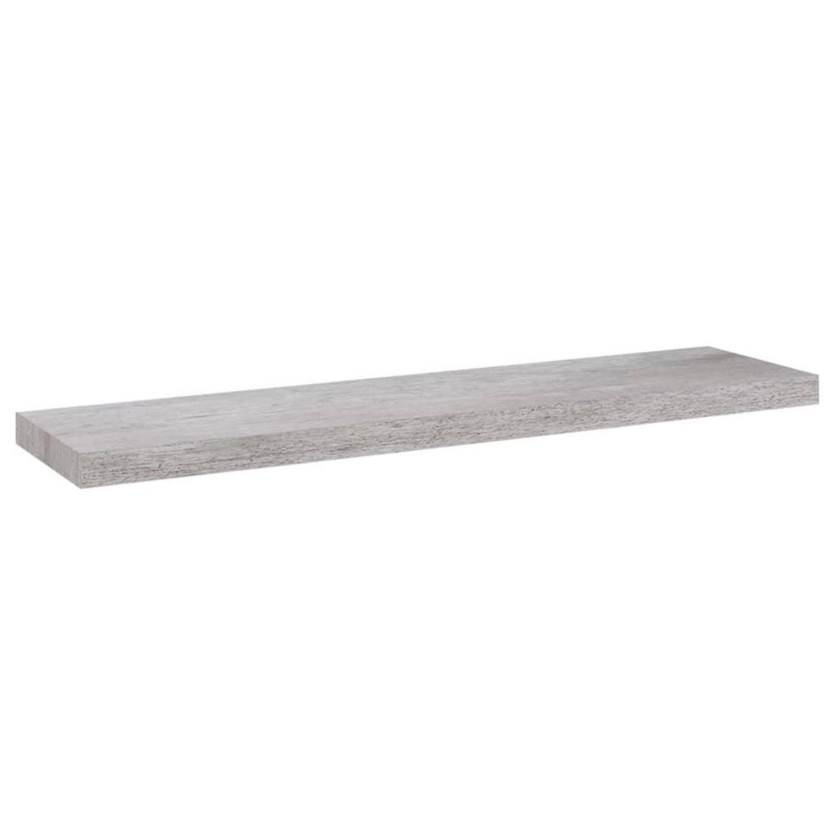 VIDAXL Etagere murale flottante Gris beton 90x23,5x3,8 cm MDF