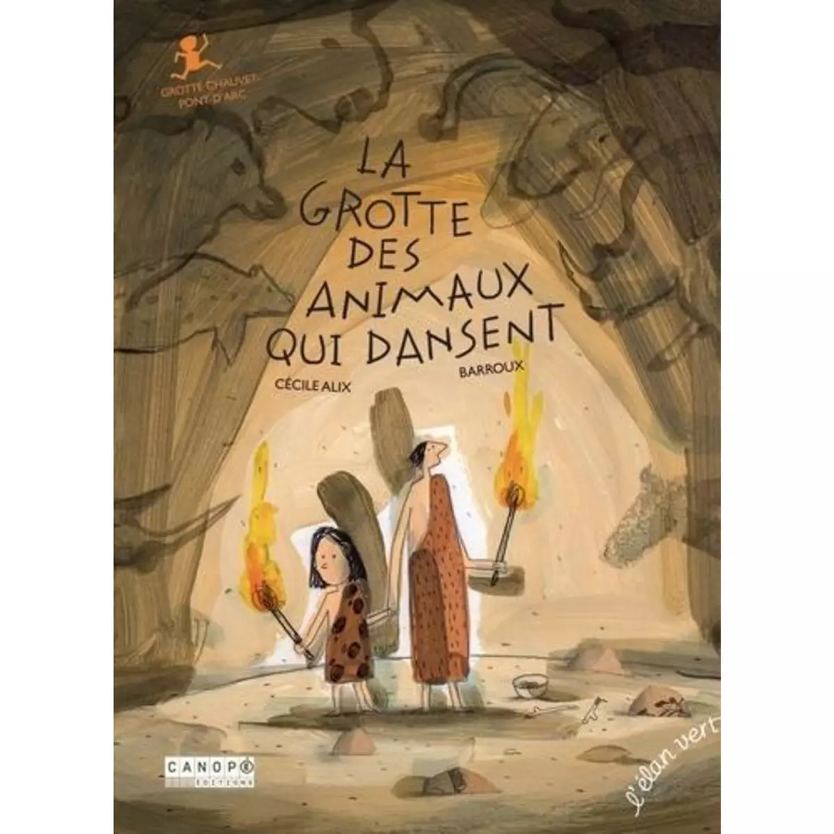  LA GROTTE DES ANIMAUX QUI DANSENT. GROTTE CHAUVET-PONT D'ARC, Alix Cécile