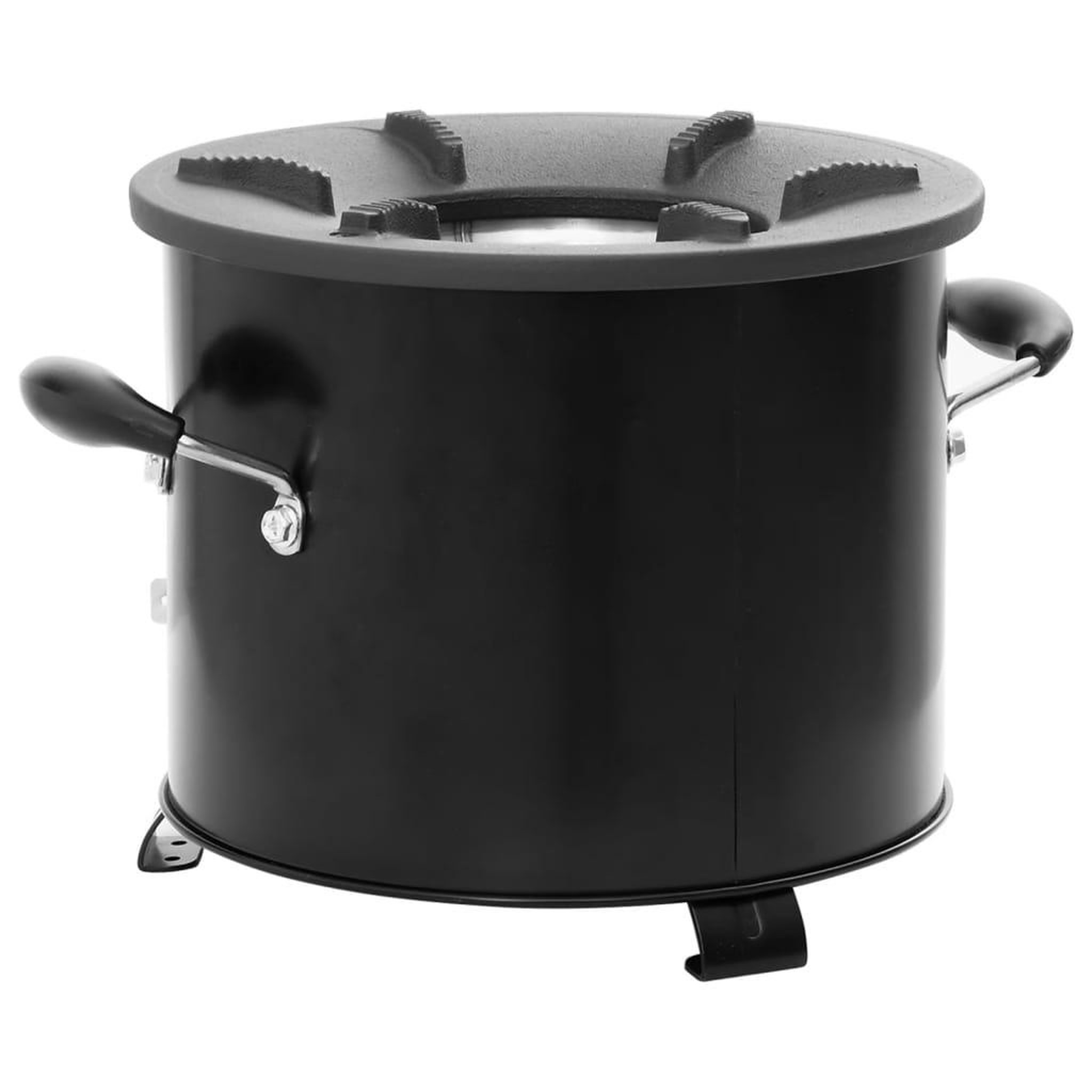 Voir la diapositive 5 : VIDAXL Poele a bois de camping Noir 36x26x22,5 cm Metal