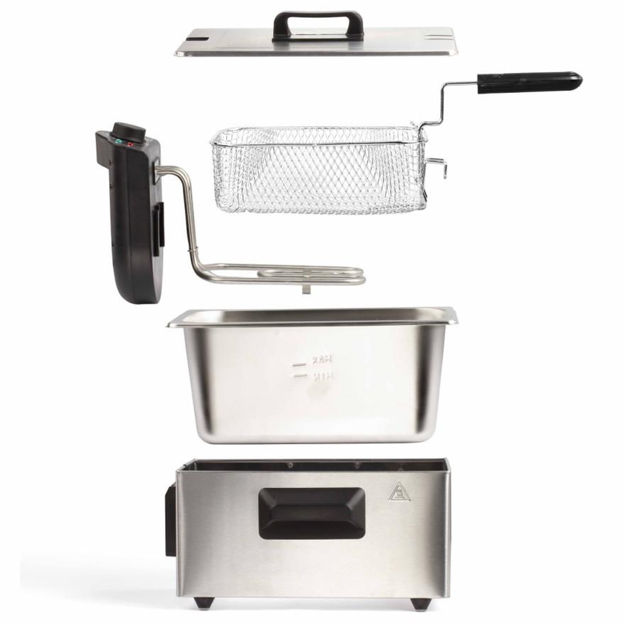 Voir la diapositive 4 : LIVOO Friteuse 3l 2000w inox - doc216