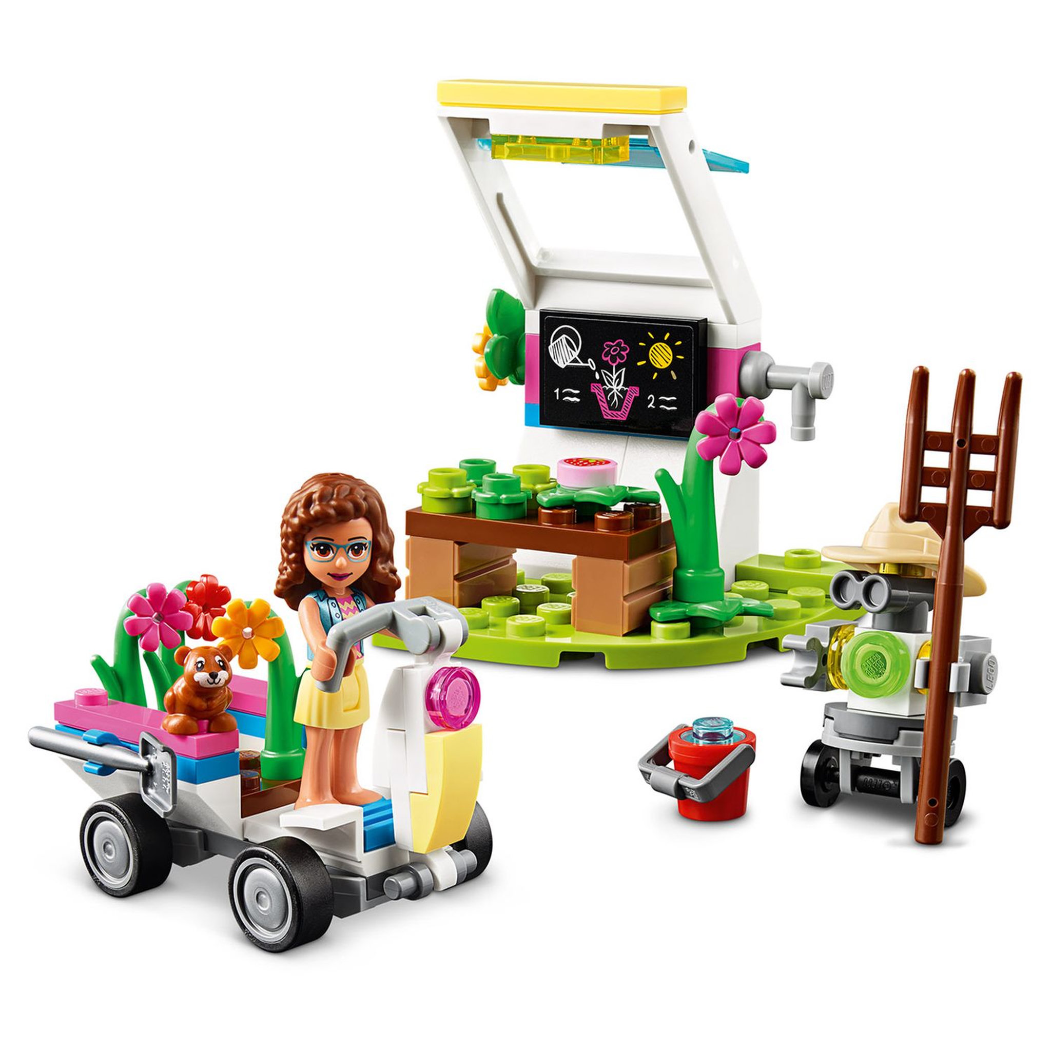 Voir la diapositive 5 : LEGO Friends 41425 - Le jardin fleuri d'Olivia