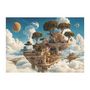 Voir la diapositive 2 : EDUCA Puzzle - EDUCA - Royaume des Nuages - 500 pieces - Theme Fantastique - 48 x 68 cm
