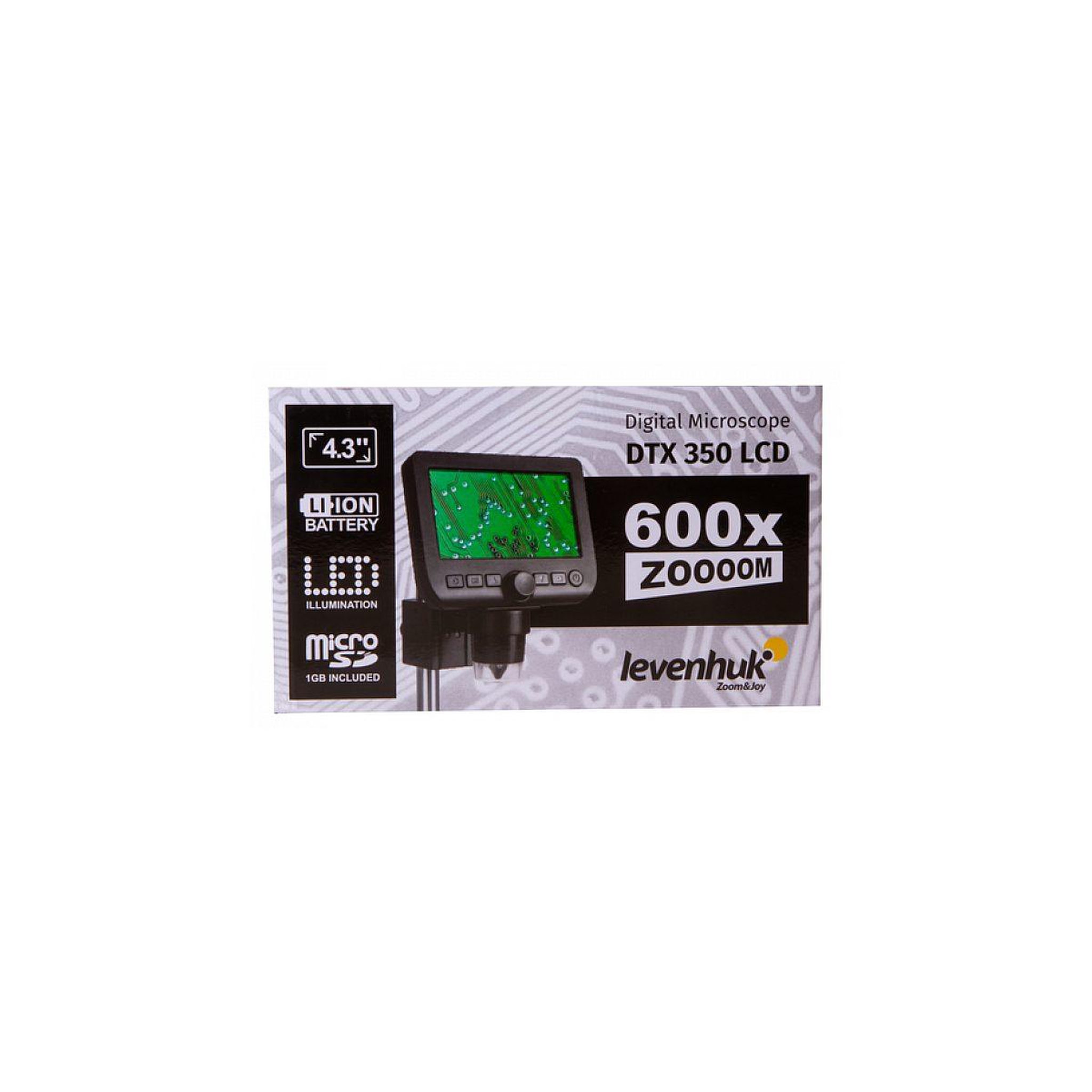 Voir la diapositive 3 : LEVENHUK Dtx 350 lcd 600x microscope numérique