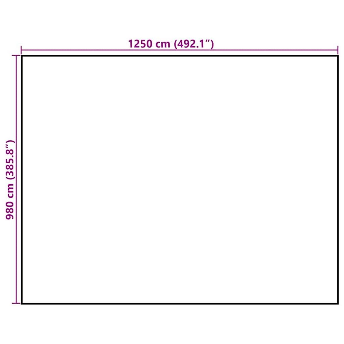 VIDAXL Bache a foin 9,8x12,5 m 140 g/m² polypropylene