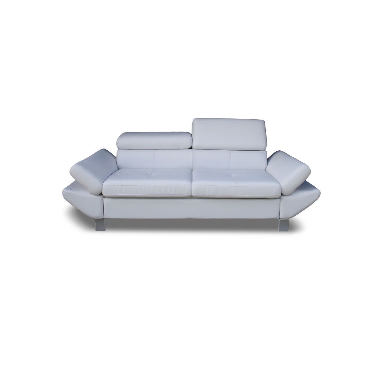 Canapé fixe VERONIQUE 2 ou 3 places, tétières et accoudoirs réglables