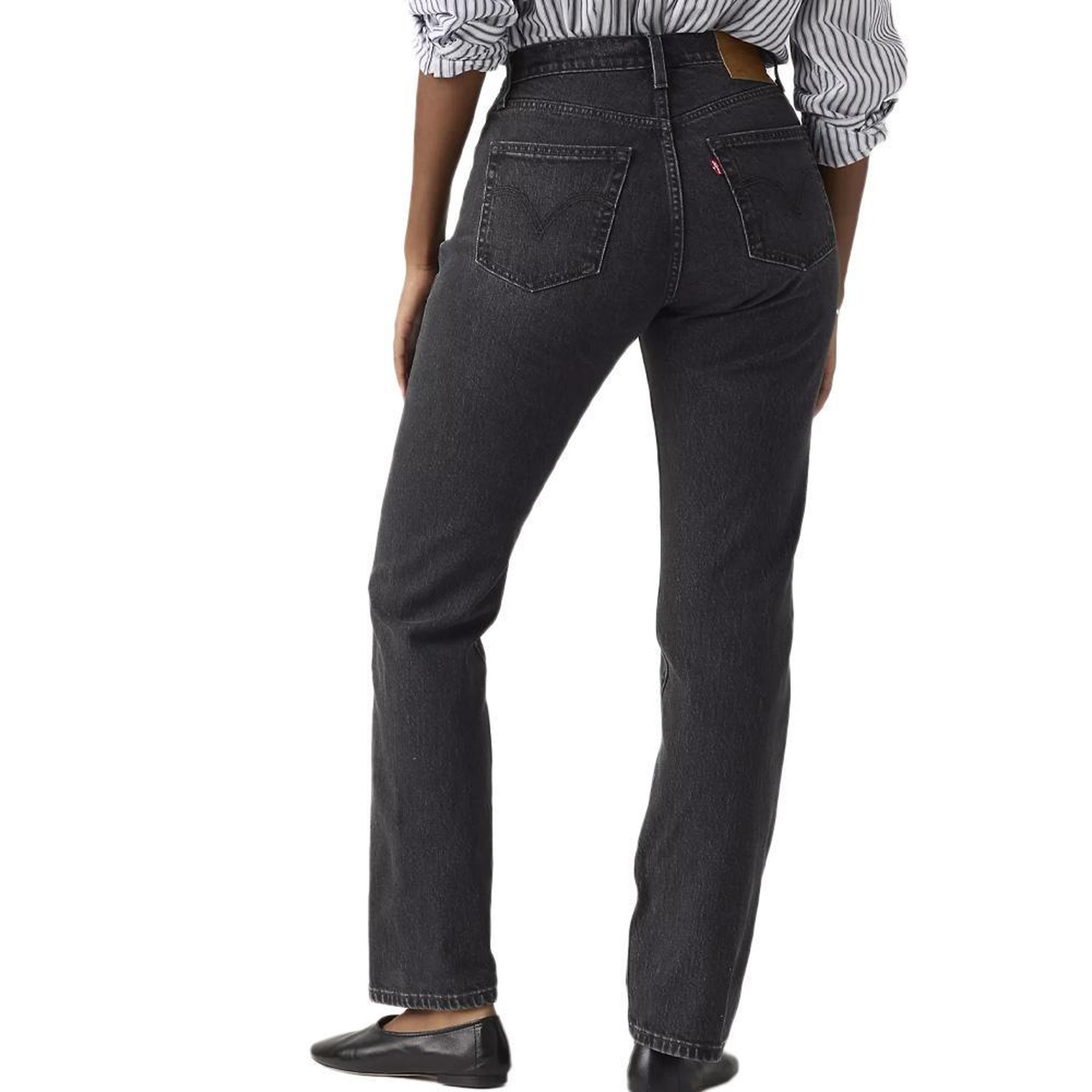 Voir la diapositive 2 : Levi's 501 Jean Noir Femme Levi's Indigo Curve