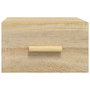 Voir la diapositive 5 : VIDAXL Tables de chevet murales 2 pcs chene sonoma 35x35x20 cm