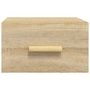 Voir la diapositive 5 : VIDAXL Tables de chevet murales 2 pcs chene sonoma 35x35x20 cm