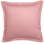 DODO Taie d'oreiller Partition Satin de coton Coloris Rose. Coloris disponibles : Rose