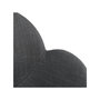 Voir la diapositive 6 : Paris Prix Fauteuil Design  Syndra  85cm Gris Foncé