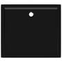 Voir la diapositive 5 : VIDAXL Receveur de douche rectangulaire ABS Noir 80x90 cm