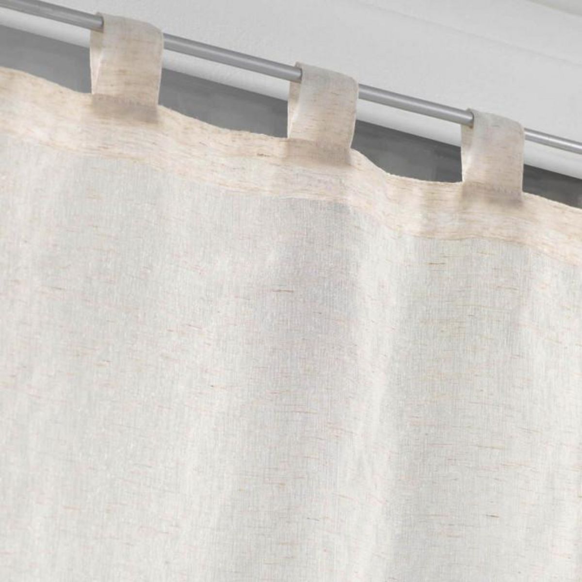 Paris Prix Paire de Voilages  Norine  60x160cm Naturel