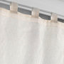 Voir la diapositive 2 : Paris Prix Paire de Voilages  Norine  60x160cm Naturel