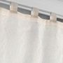Voir la diapositive 2 : Paris Prix Paire de Voilages  Norine  60x160cm Naturel