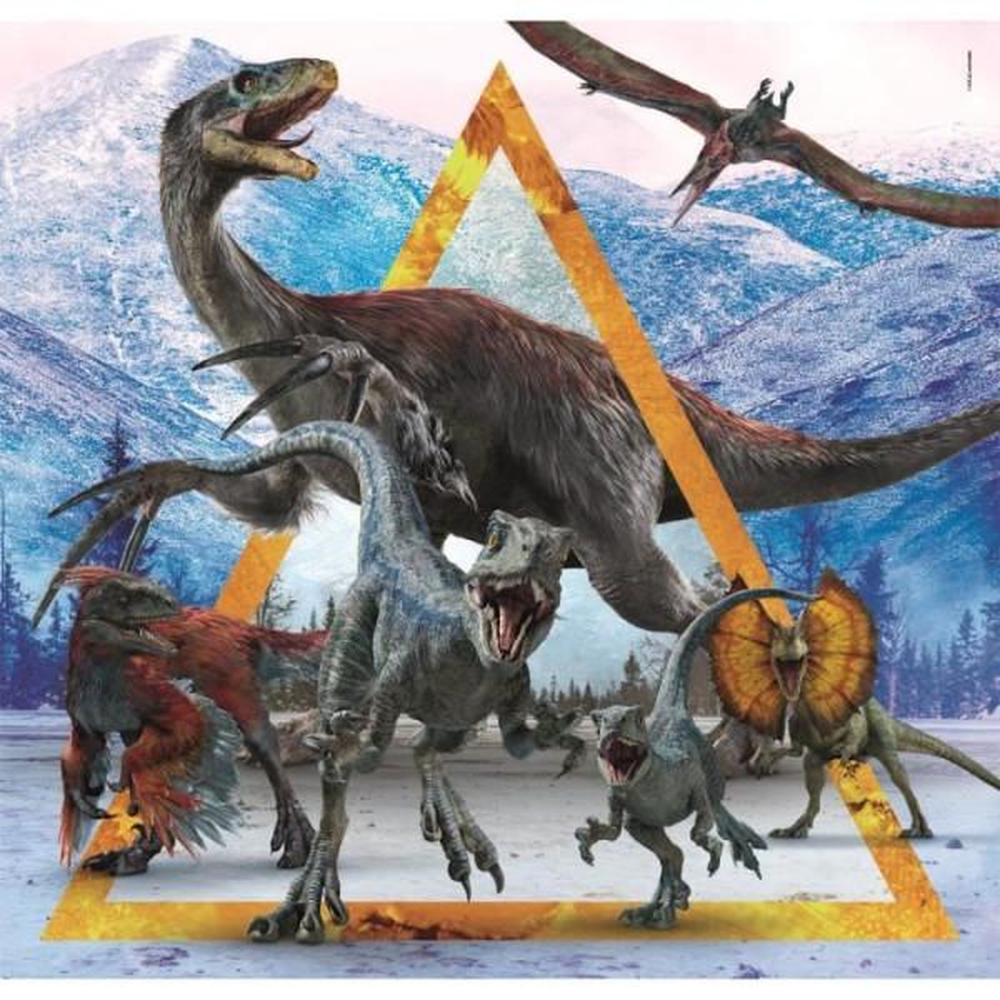 Voir la diapositive 4 : CLEMENTONI CLEMENTONI puzzle 3x48 pieces - Jurassic World