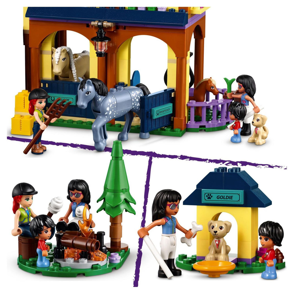 LEGO Friends 41683 - Le centre équestre de la forêt dès 7 ans