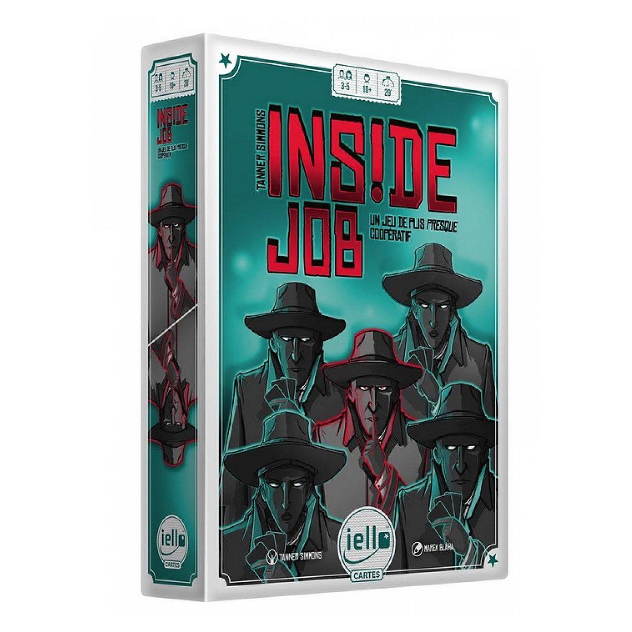 Iello Inside job un jeux de plis presque cooperatif