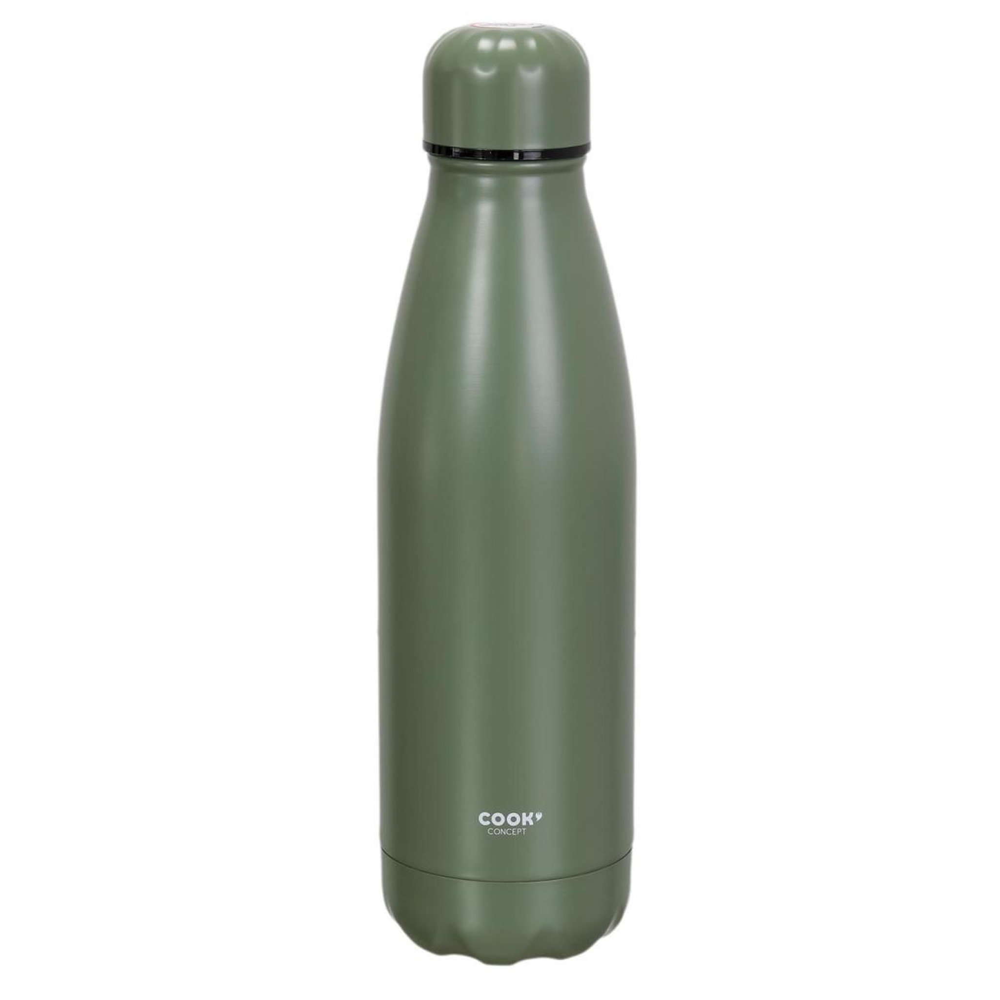 Voir la diapositive 1 : COOK CONCEPT Bouteille isotherme  transport  50cl vert