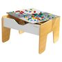 Voir la diapositive 2 : Kidkraft Table d'activités 2 en 1 avec accessoires