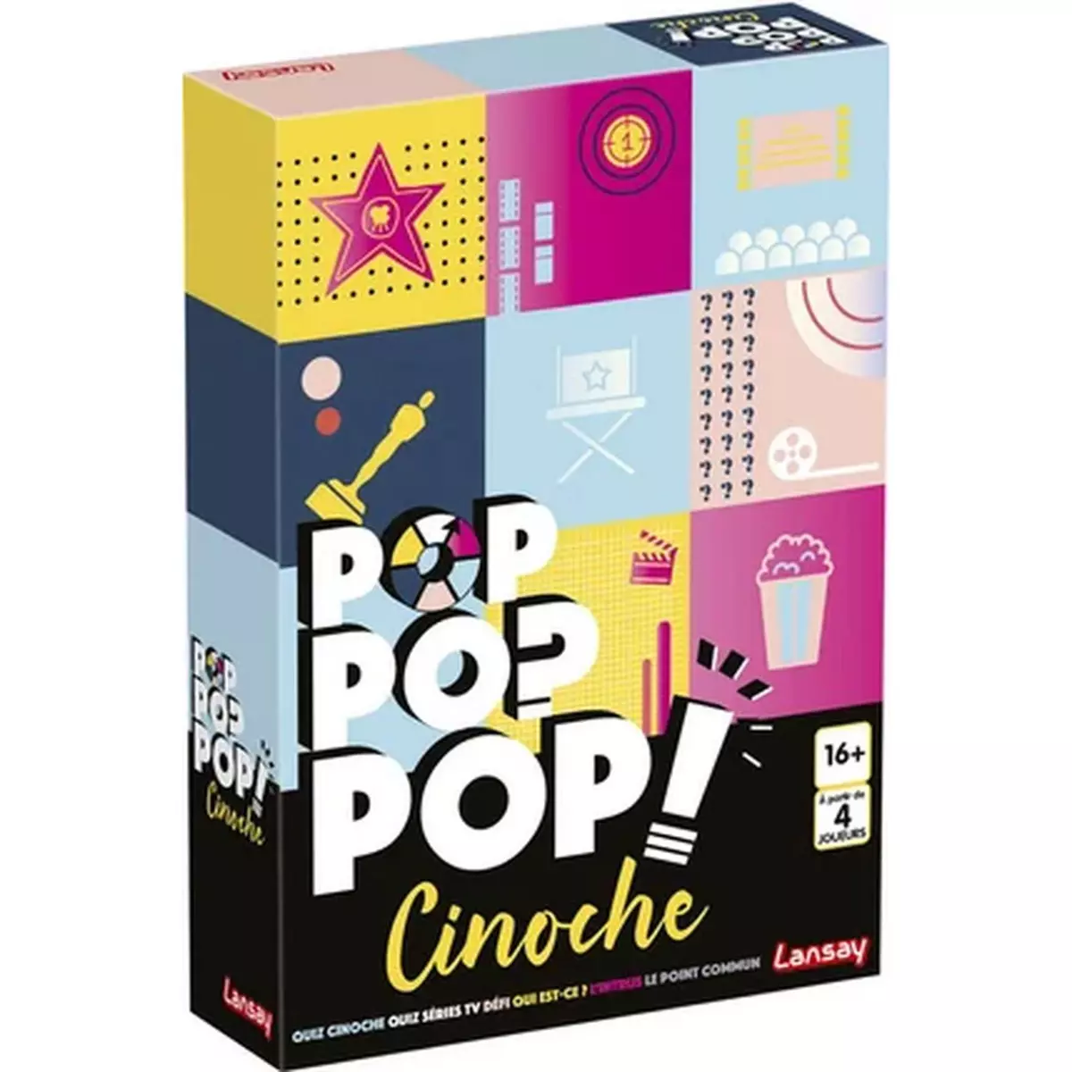 LANSAY Jeu Pop Pop Pop Cinoche 12+