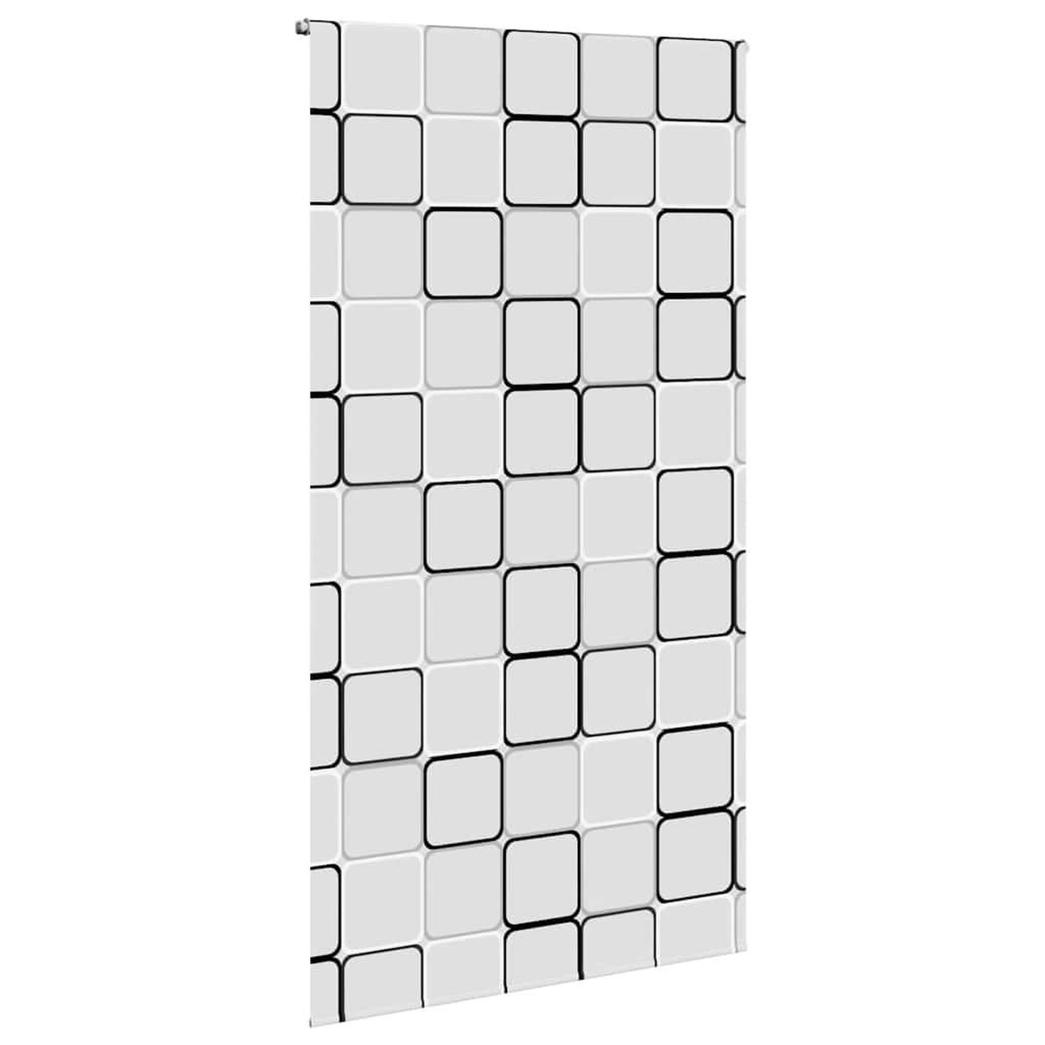 Voir la diapositive 3 : VIDAXL Store enrouleur de douche 130x240 cm largeur du tissu 126 cm