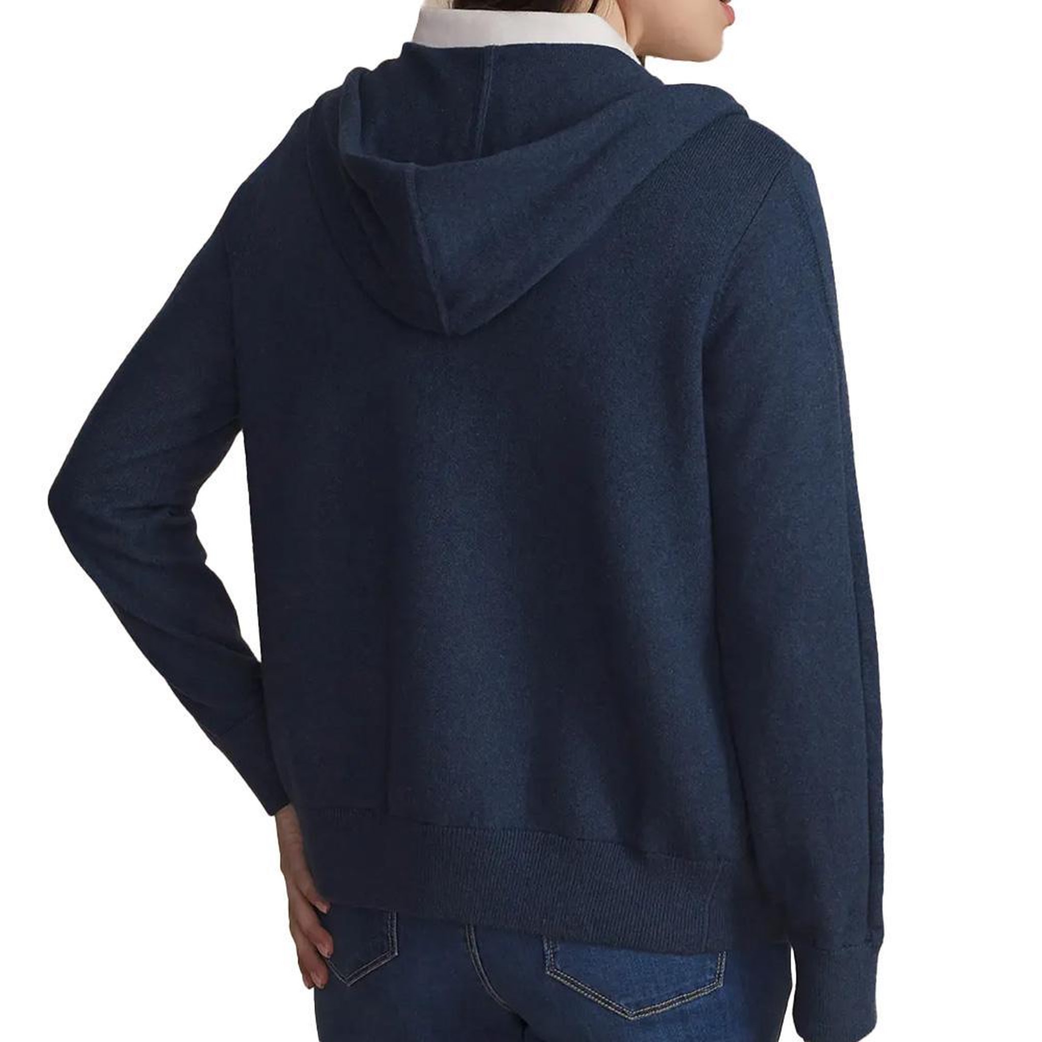 Voir la diapositive 2 : TBS Sweat Marine Femme TBS ENOLA
