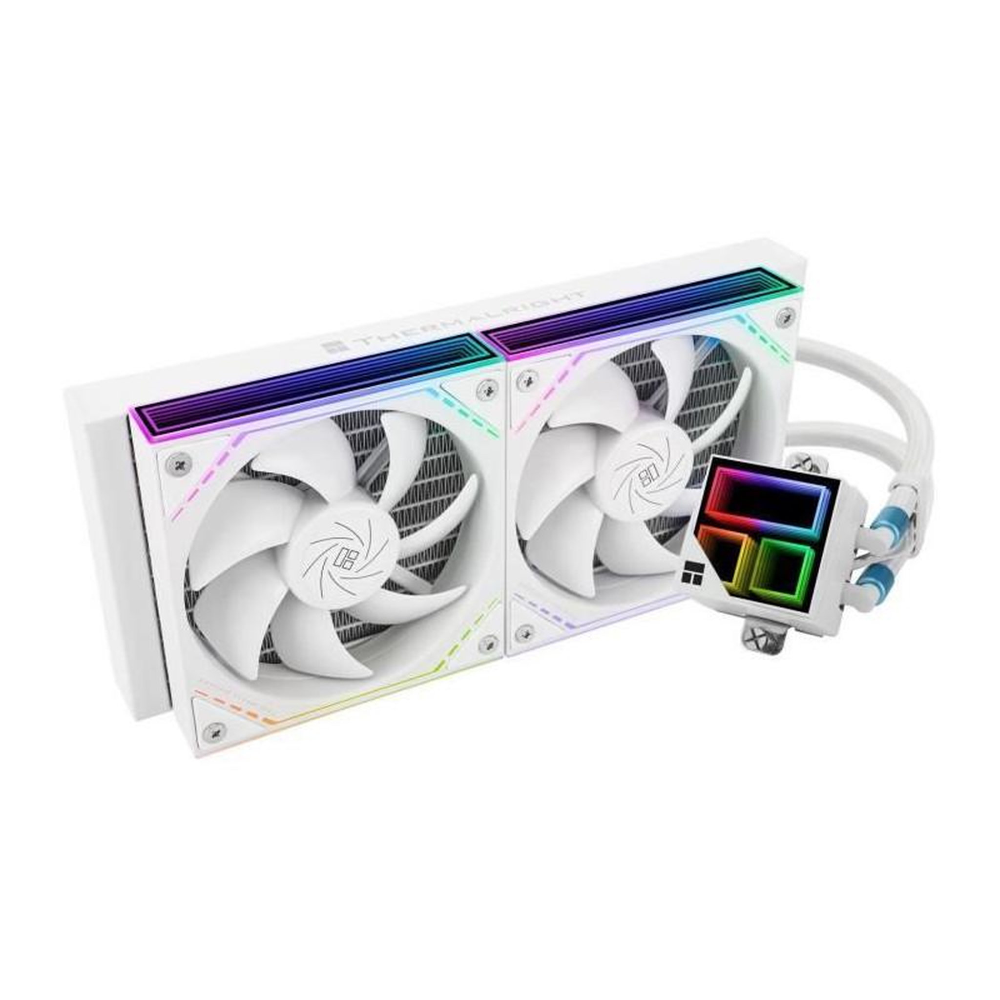 Voir la diapositive 3 : Thermalright Watercooling AIO - THERMALRIGHT - Frozen Infinity 240 - Blanc - Ventilateurs 2x120mm ARGB - Compatibilité Intel et AMD