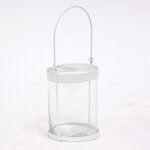 ATMOSPHERA Lanterne de jardin - Métal. Coloris disponibles : Blanc