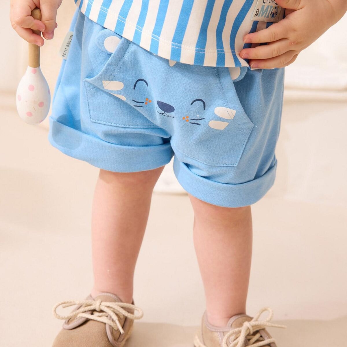 Petit Béguin Short bébé Biscarosse