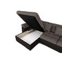 Voir la diapositive 4 : BEST MOBILIER Chuck - canapé panoramique xxl - convertible avec coffre - 7 places - droit