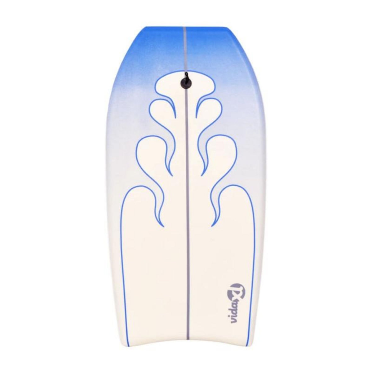 VIDAXL Planche de surf bleu 104 cm