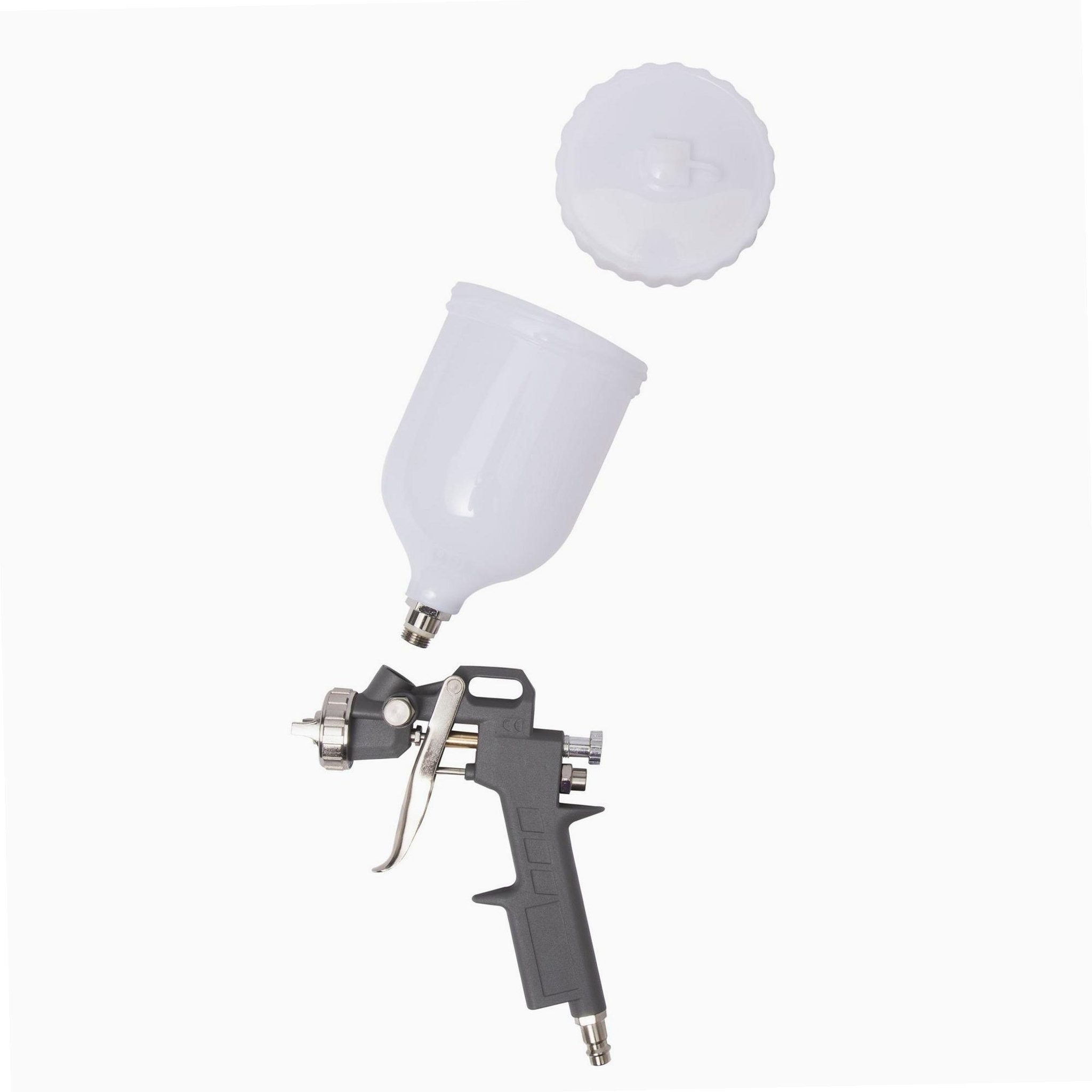 Voir la diapositive 4 : PRODIF Pistolet peinture pneumatique à gravité