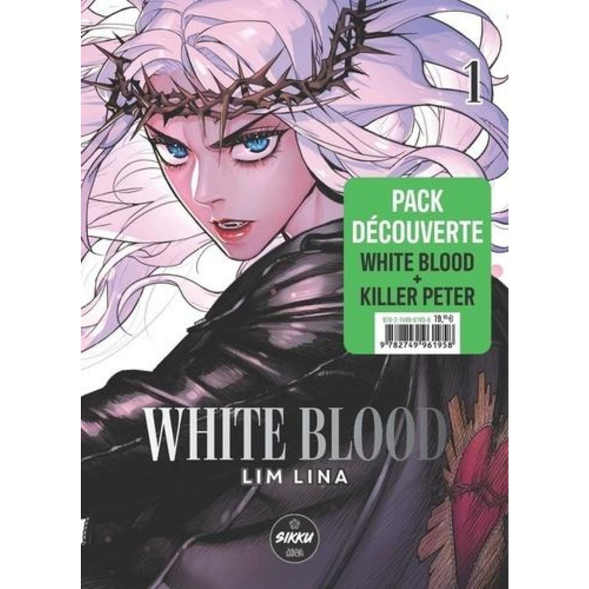 WHITE BLOOD TOME 1 : PACK EN 2 VOLUMES. AVEC KILLER PETER, TOME 1, OFFERT, Lim Lina